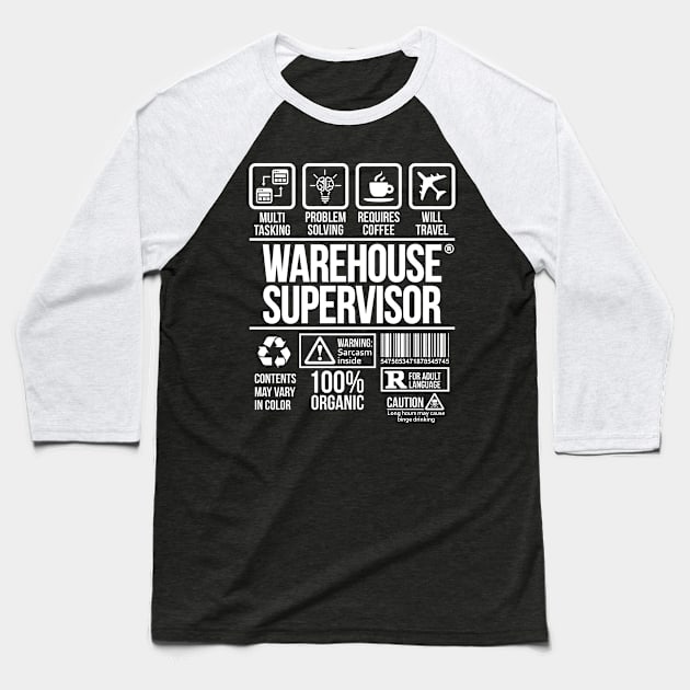 Warehouse supervisor T-shirt | Job Profession | #DW T-Shirt T-Shirt T-Shirt Baseball T-Shirt by DynamiteWear